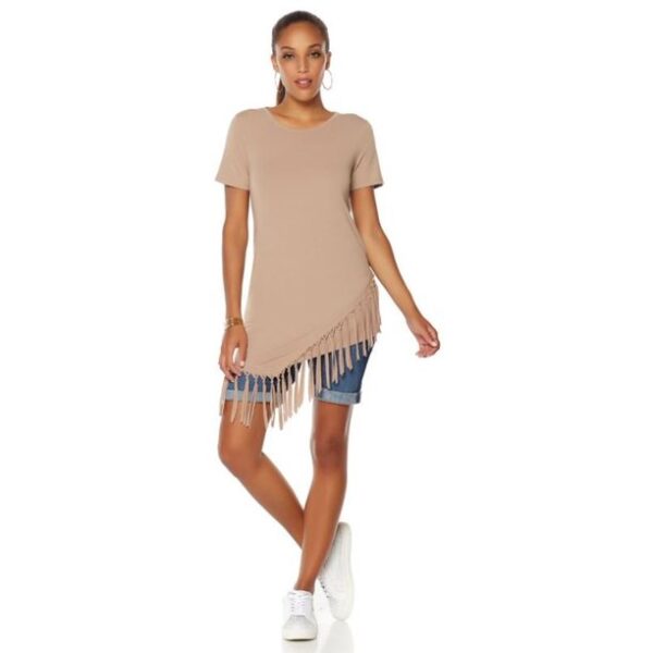 Serena Williams Asymmetric Fringe Statement Top Women's 541-225